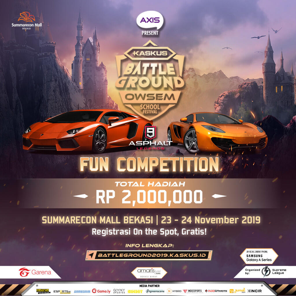 Grand Final KASKUS Battleground, Yuk Mabar di Summarecon Mall Bekasi!