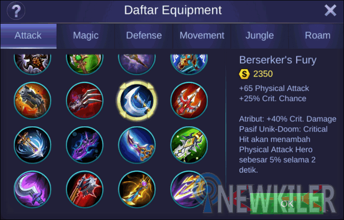 7 Rekomendasi Item Build Terbaik Hero Ling Mobile Legends. Jamin musuh langsung keok