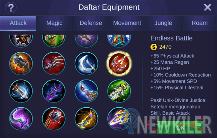 7 Rekomendasi Item Build Terbaik Hero Ling Mobile Legends. Jamin musuh langsung keok