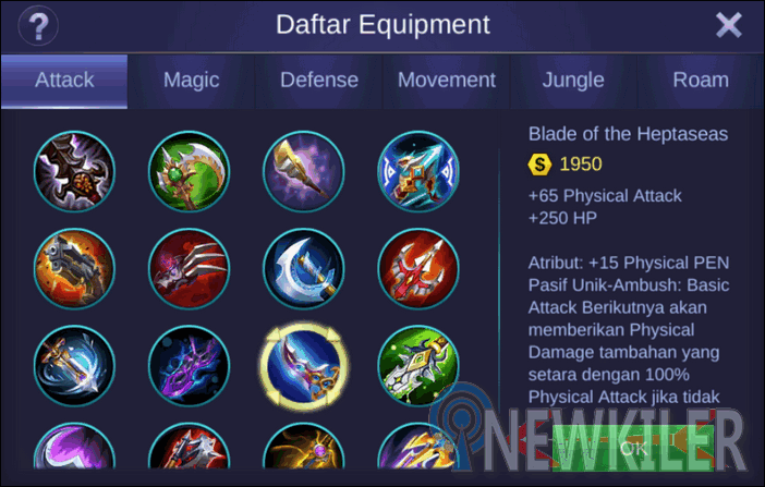 7 Rekomendasi Item Build Terbaik Hero Ling Mobile Legends. Jamin musuh langsung keok