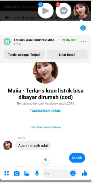 Cara Dropship di Facebook Tanpa Modal (Transaksi aman, Pembeli bayar lewat kurir)