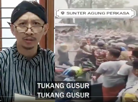 Viral, Abu Janda Baca Puisi ‘Tukang Gusur’ untuk Anies Baswedan