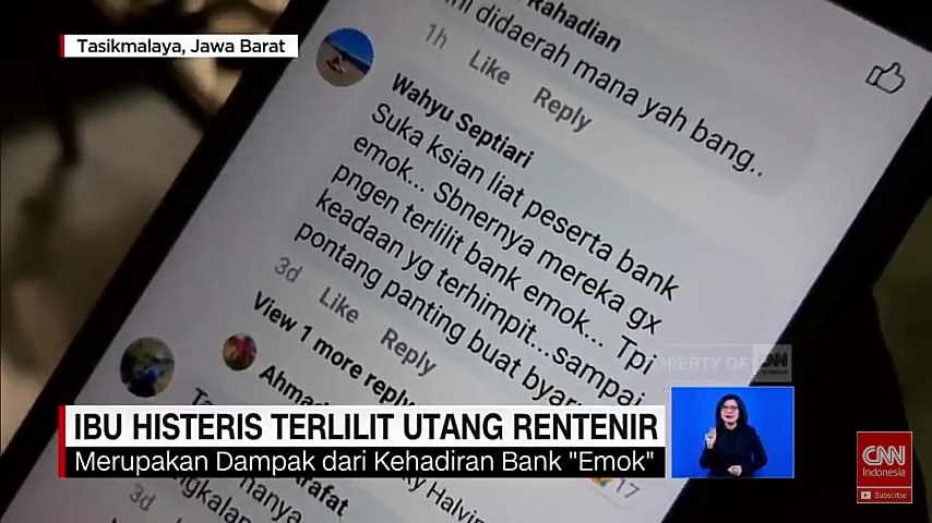 Ibu Histeris Terlilit Hutang Bank Emok! Agan Sista Pernah Mengalami?