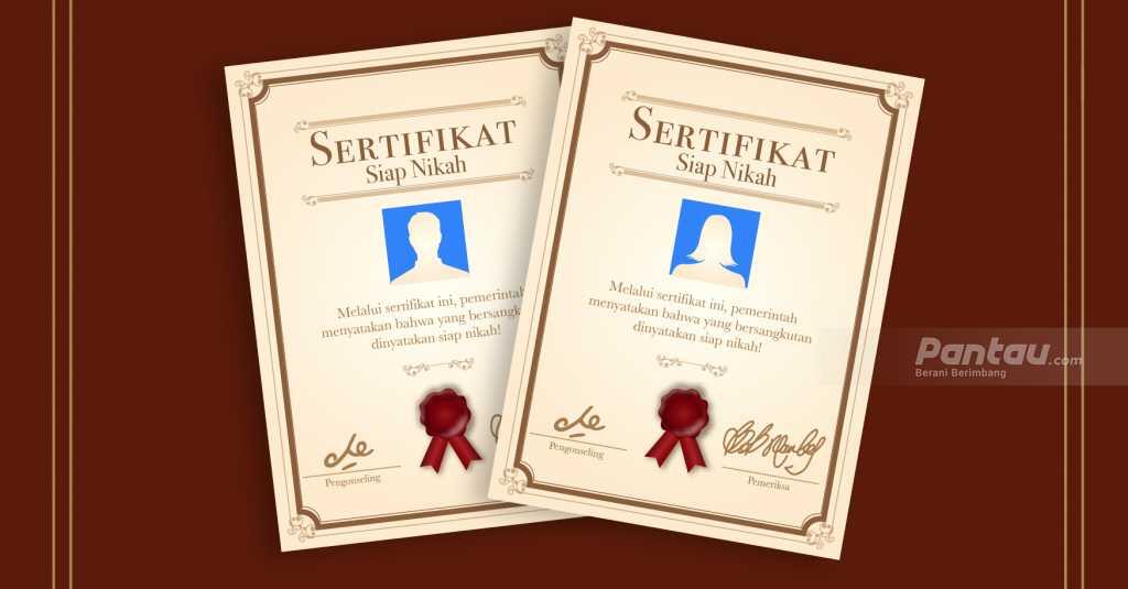 Mengenal Sertifikasi Siap Kawin yang Siap Diterapkan Pemerintah