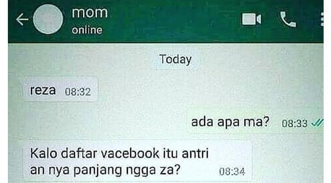 Baca Chat Ibu dan Anak Ini Dijamin Ngakak 4G LTE, Ada yang Jalan Mundur! Lah?