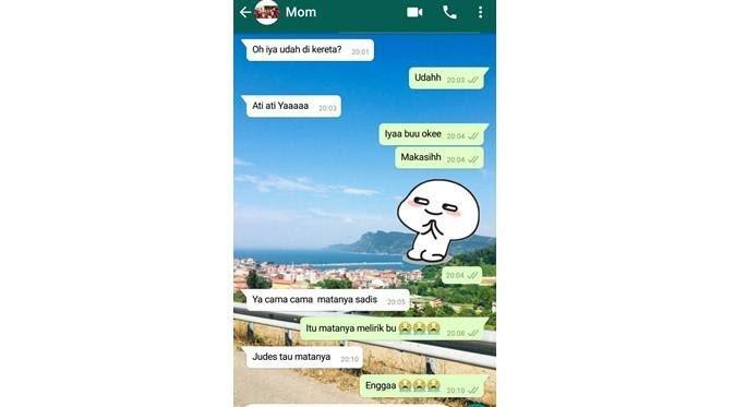 Baca Chat Ibu dan Anak Ini Dijamin Ngakak 4G LTE, Ada yang Jalan Mundur! Lah?