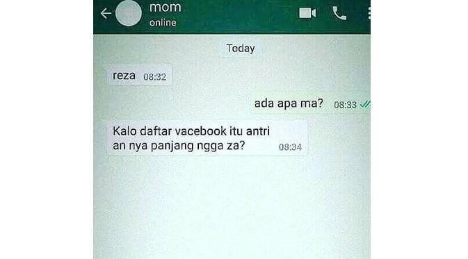 Baca Chat Ibu dan Anak Ini Dijamin Ngakak 4G LTE, Ada yang Jalan Mundur! Lah?