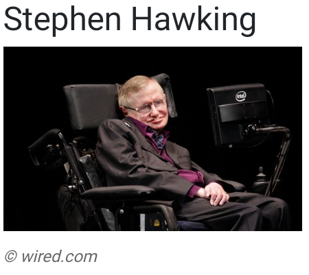 Kenali Penemu Black Hole Stephen Hawking