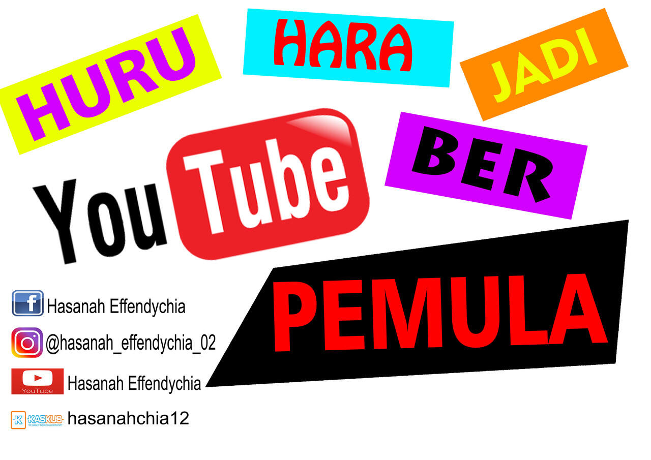 HURU HARA JADI YOUTUBER PEMULA