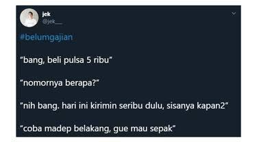Obrolan Kocak Belum Gajian Bikin Ngakak Jungkir Balik! Mau Mie Setan Gak Pakek Setan?
