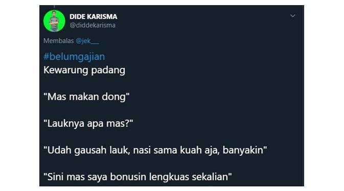 Obrolan Kocak Belum Gajian Bikin Ngakak Jungkir Balik! Mau Mie Setan Gak Pakek Setan?