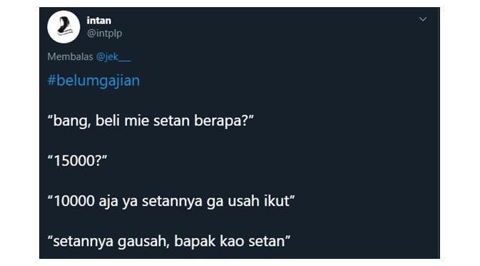 Obrolan Kocak Belum Gajian Bikin Ngakak Jungkir Balik! Mau Mie Setan Gak Pakek Setan?