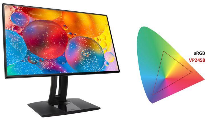 ViewSonic VP2458 Monitor stylish untuk bermacam kegiatan 