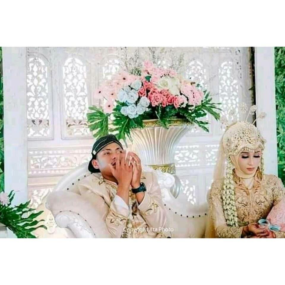 Konyol! Entah Apa yang Merasukinya, Pengantin Pria Ini Bikin Geger Penghuni Twitter!