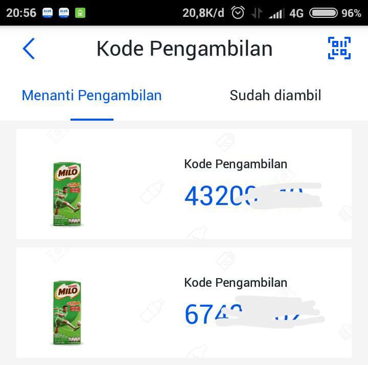 Cara Dapat Makanan &amp; Minuman Gratis Dari Mesin VM Blue Mart!!!