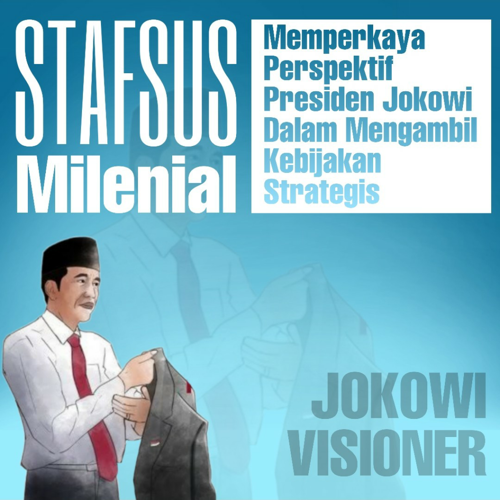 Visioner & Terbuka akan Perubahan, Jokowi Angkat Staf Khusus dari Generasi Milenial
