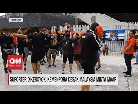 Suporter Indonesia Di Keroyok Suporter Malaysia!! Hoax Atau Nyata?