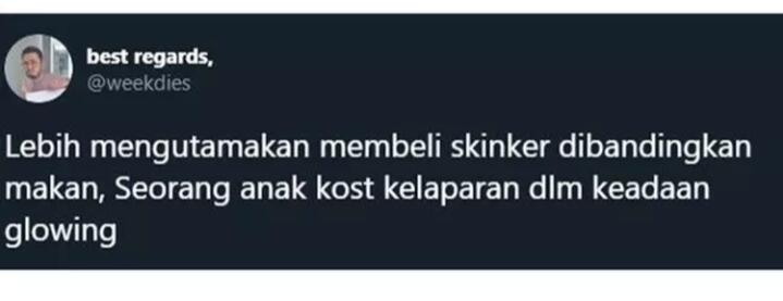 Kocak! Cuitan Netizen 'Lebih Memilih Skincare' Ini Bikin Ngakak Guling-guling, Gan