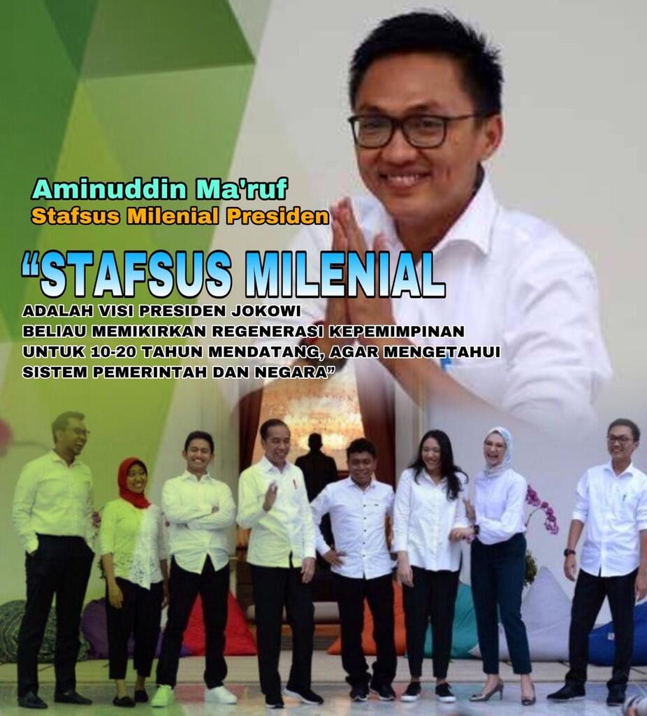 Inilah Alasan Presiden Jokowi Angkat Stafsus dari Kalangan Milenial
