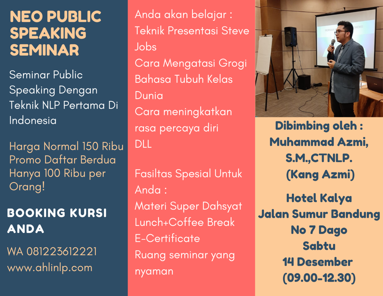 Seminar Public Speaking Terdahsyat Di Bandung