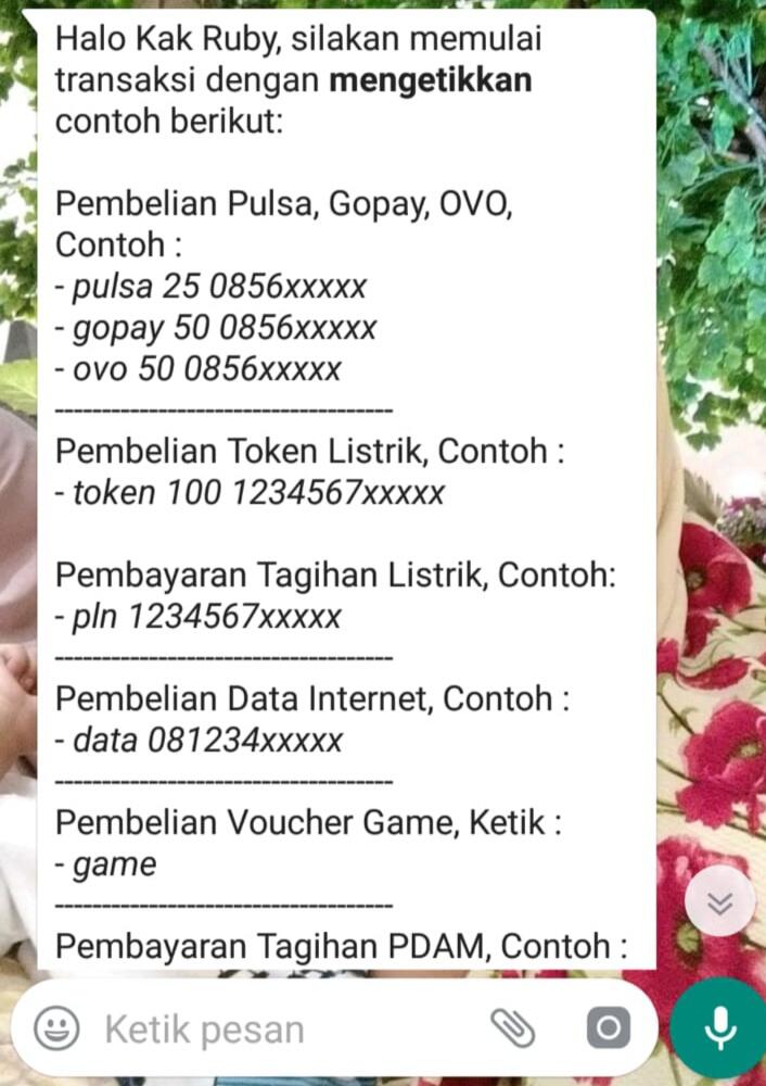 Beli Pulsa Lewat Whatsapp, Zaman Makin Canggih Aja Nih