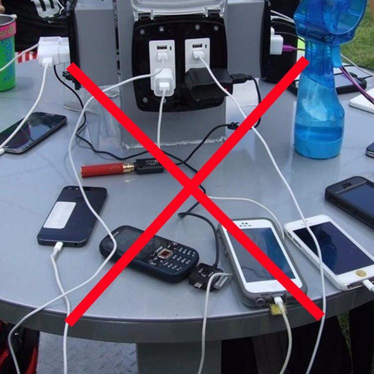 Bahaya Datang dari "Public Charge Station". Baterai Terisi, Tapi ini bisa terjadi