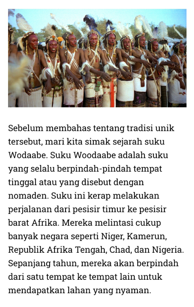 Tradisi Bertukar Pasangan Di Afrika, Kepoin Yuks!