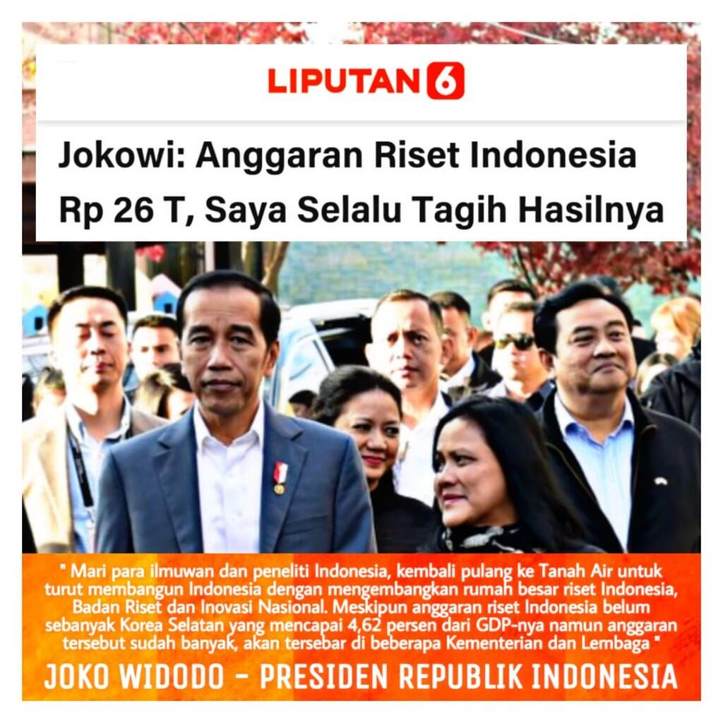 Pengembangan Riset, Presiden Jokowi Bertemu dengan Ilmuwan Indonesia di Korea Selatan