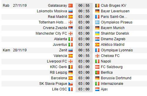 Jadwal Lengkap Liga Champion Matchday 5, Siapa Lawan Jagoan Kamu?