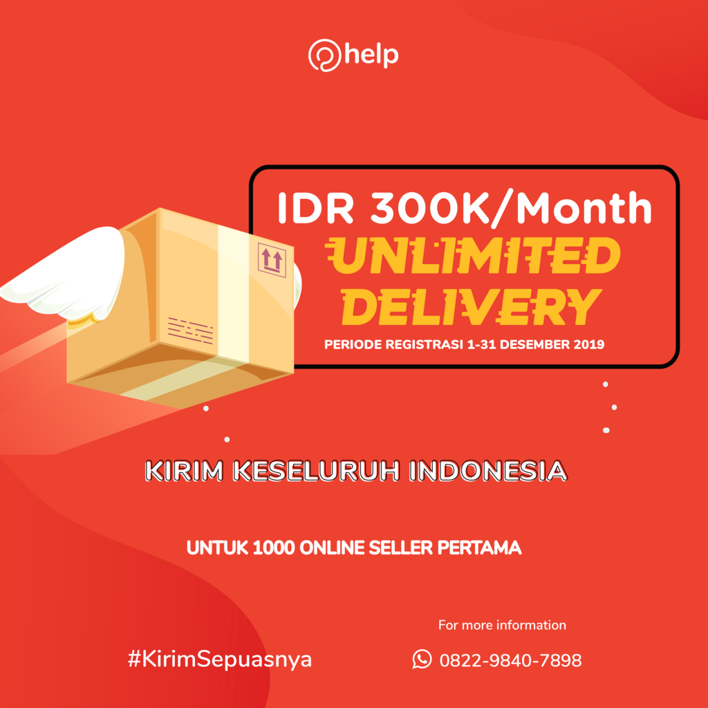 Applikasi Kirim Barang Baru, Kirim tanpa batas ke seluruh Indonesia cuma 300rb/bulan