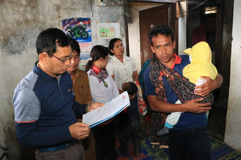 Merasa Prihatin, Bupati Simalungun Bantu Perobatan Daud Gultom Warga Tiga Bolon