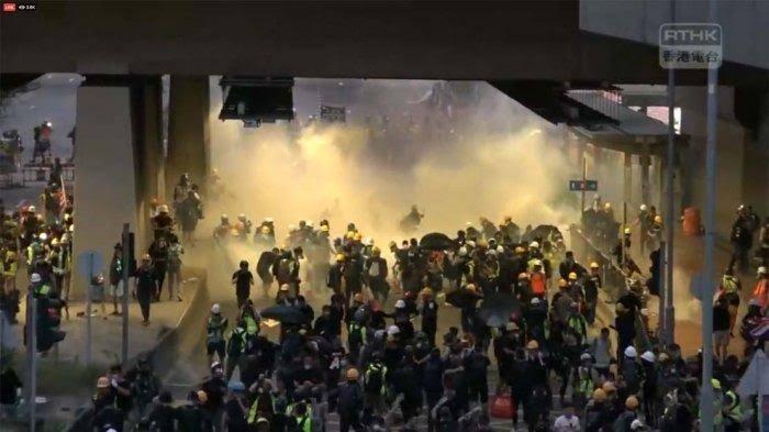 Perang Teknologi Pendemo Dan Pemerintah Di Hongkong