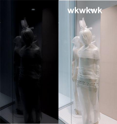 Wanita Ini Dikejutkan Penampakan Pocong, Setelah Dicek Ternyata Manekin Berbungkus