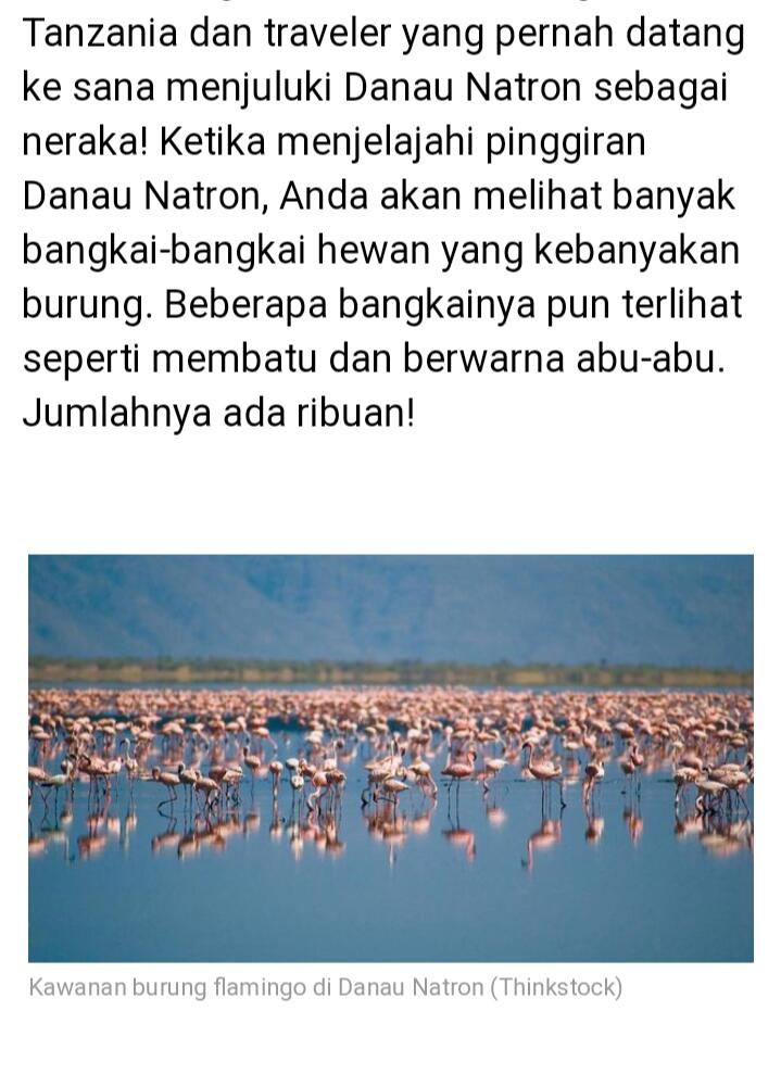 Danau Ini Di Sebut Daerah Kematian, Kenapa Ya?