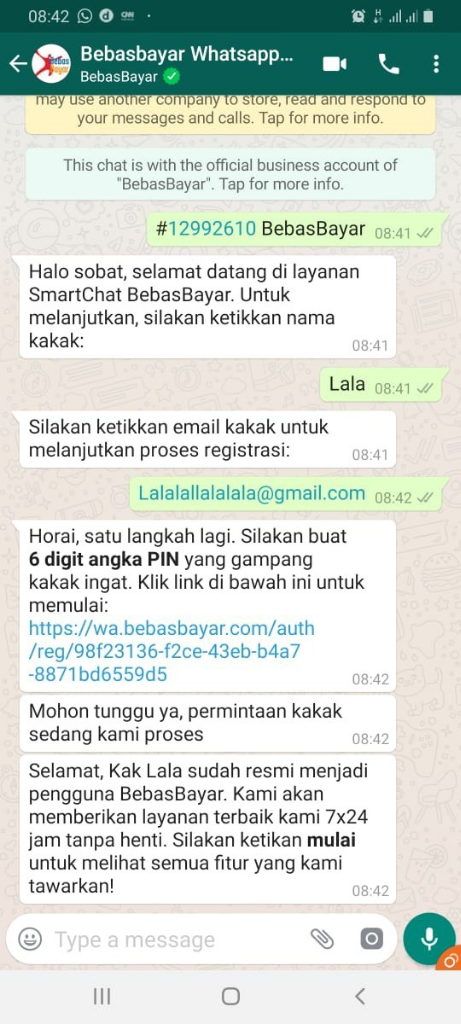 Transaksi Apapun Mudah, Anti Ribet Cuma Butuh Whatsapp!