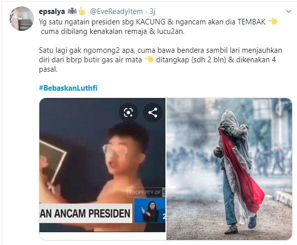 Segera Disidang, Twitter Ramai #BebaskanLuthfi, Apa Pasalnya?