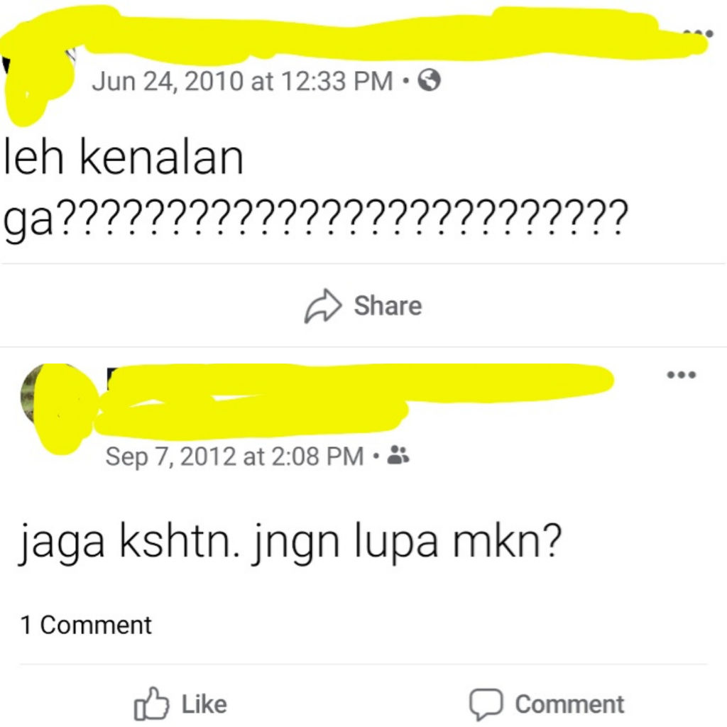 Nostalgia Pernah Alay di Facebook.. Agan Termasuk Yang Mana?