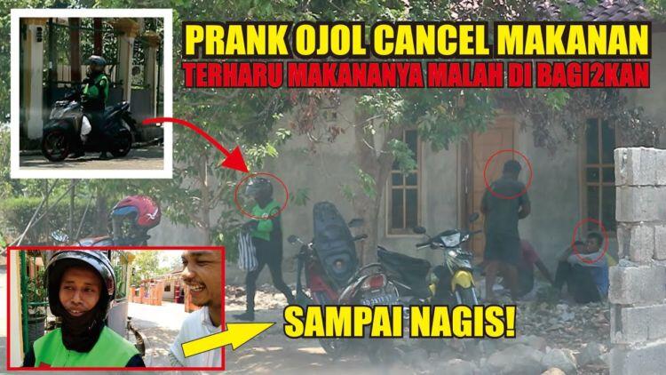 Fenomena prank ojol. Baik hati atau sekedar cari sensasi?