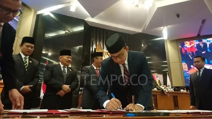 Didesak DPRD DKI, Anies Ubah Lagi Rencana Anggaran Jadi Rp 87,9 T