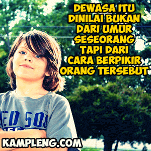 Apakah Kamu Sudah Dewasa ?