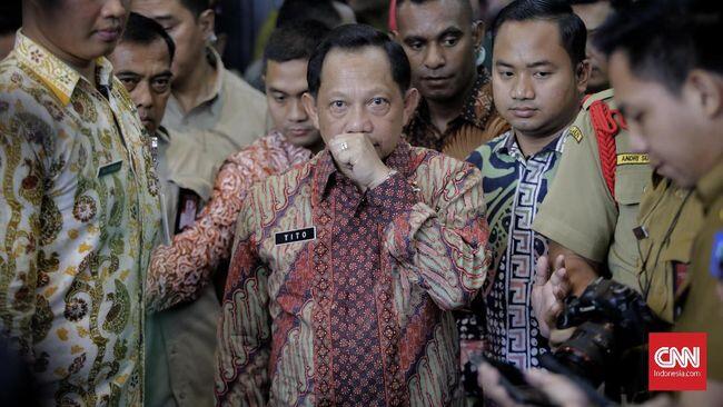 Tito Karnavian Sebut Izin FPI Terkendala Visi NKRI Bersyariah
