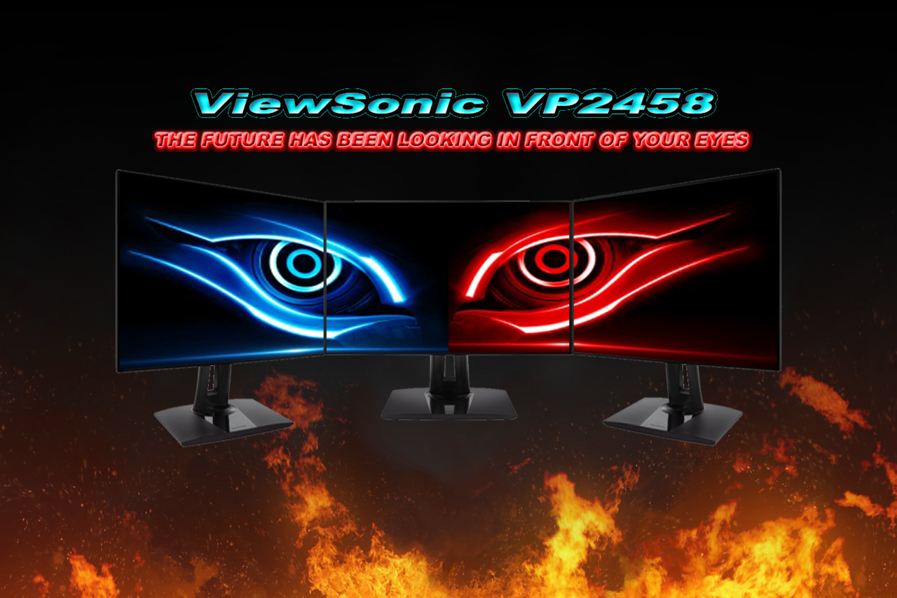 ViewSonic VP2458 Monitor stylish untuk bermacam kegiatan