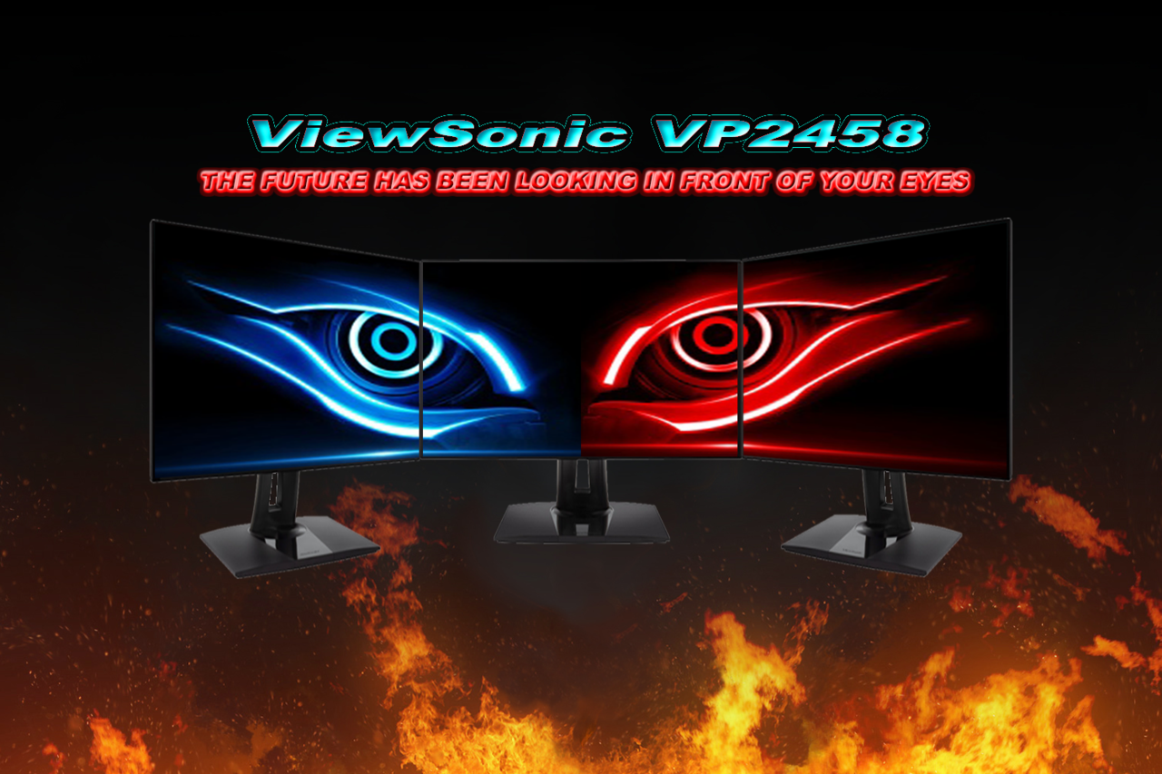 ViewSonic VP2458 Monitor stylish untuk bermacam kegiatan 