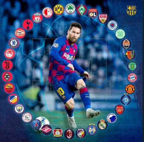 Daftar 34 Korban Gol Lionel Messi di Liga Champion, Ada Jagoan Kamu?