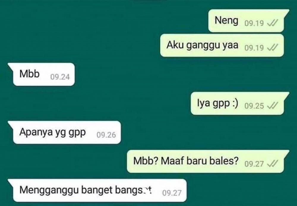 Chat Lucu Saat Ditolak, Bikin Ngakak Kejang-Kejang atau Prihatin Nih?