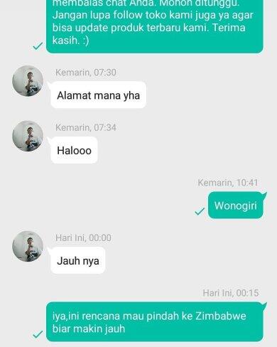 Chat Para Customer Online Shop yang Bikin Ngakak, Marah dan Nangis Penjual! Awas Ya