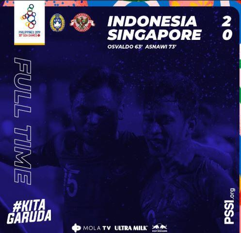 Hasil Lengkap dan Klasemen Cabor SEA Games 2019, Timnas Indonesia Buntuti Vietnam