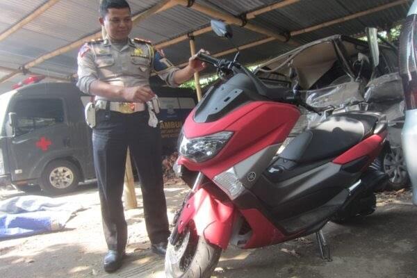 Belum Satu Hari Motor Dinas NMAX Dibagikan, Kades Ini Apes Alami Kecelakaan