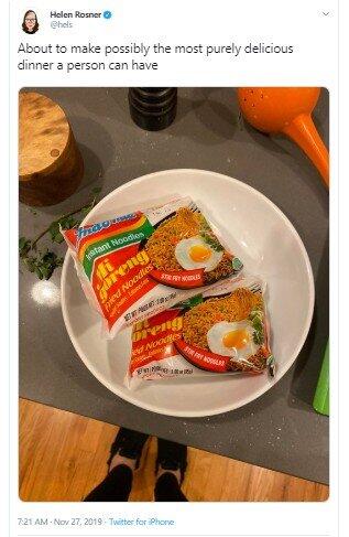 Wow, Penulis Amerika Puji Indomie Goreng Sebagai Menu Makan Malam Terlezat