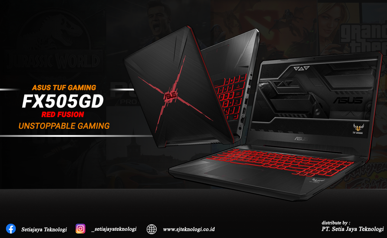 Asus TUF Gaming FX505GD-I5501T, Laptop Harga Terjangkau, Game Berat ...